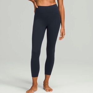 lululemon athletica Navy High-Rise 7/8 Leggings